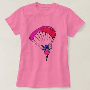 paraglidingskälmskt naturväxent-skjorta tee