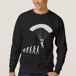 Paraglifiera Evolution Fallskärm Luft Sport Skidi Lång Ärmad Tröja