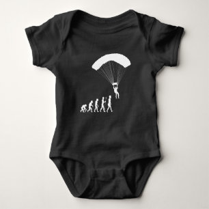 Paraglifiera Evolution Fallskärm Luft Sport Skidi T Shirt