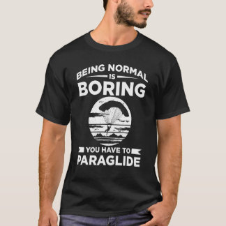 Paraglifiering för paragellgruppsentusiaster t shirt