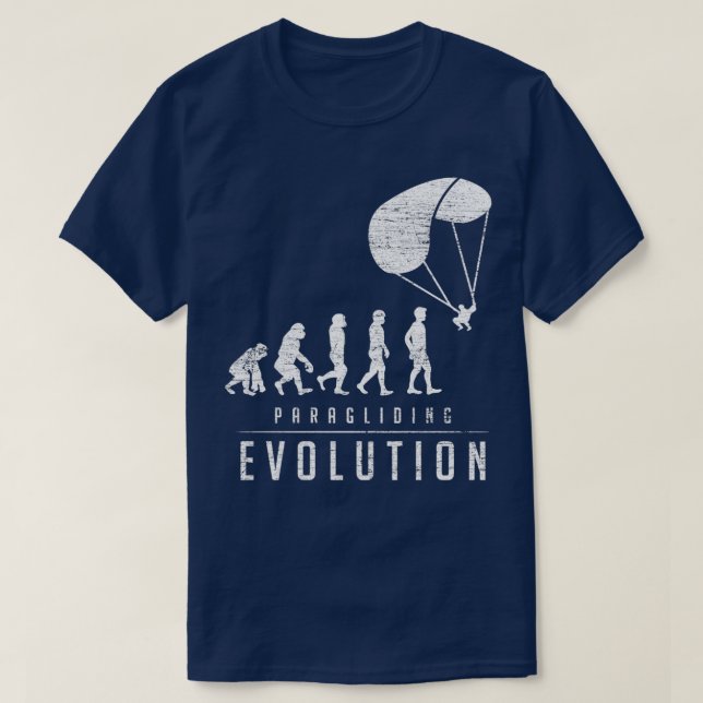 Paragliseringsutveckling T Shirt (Design framsida)