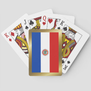 Paraguay Flagga betalkort Spelkort