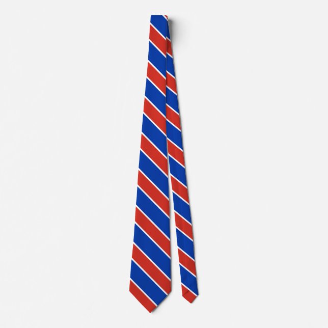 Paraguay Flagga Elegant Patriotic Neck Tie Slips (Framsida)