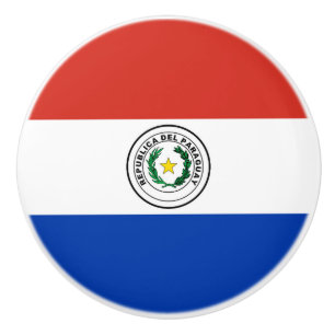Paraguay flagga knopp