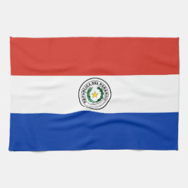 Paraguay flagga kökshandduk