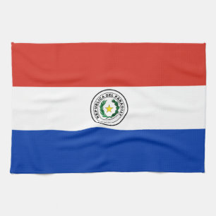 Paraguay flagga kökshandduk