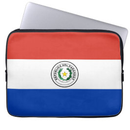 Paraguay flagga laptop fodral