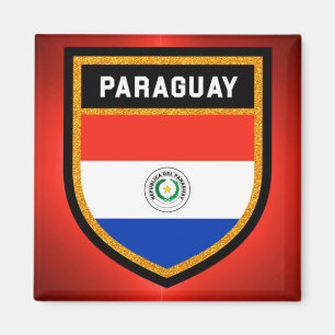 Paraguay, Flagga Magnet