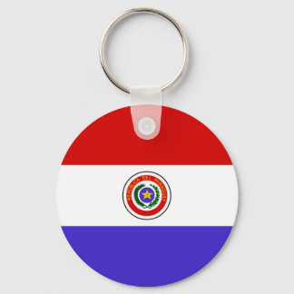 Paraguay Flagga Nyckelring