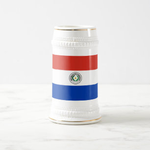 Paraguay Flagga Sejdel