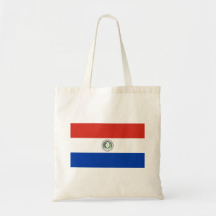 Paraguay Flagga Tygkasse