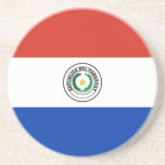 Paraguay Flagga Underlägg<br><div class="desc">Patriotisk flagga i Paraguay.</div>