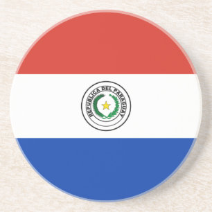 Paraguay Flagga Underlägg