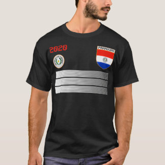 Paraguay Football Jersey 2020 Paraguay Soc Prem T Shirt