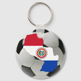 Paraguay futbol nyckelring