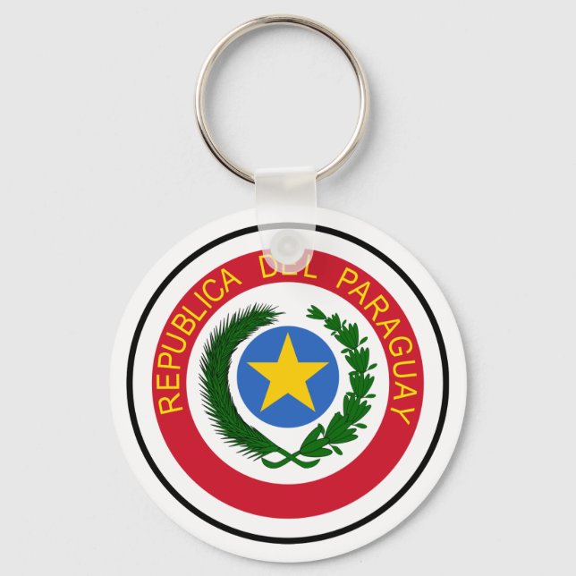 Paraguay Jackat av Arm Nyckelring (Framsida)