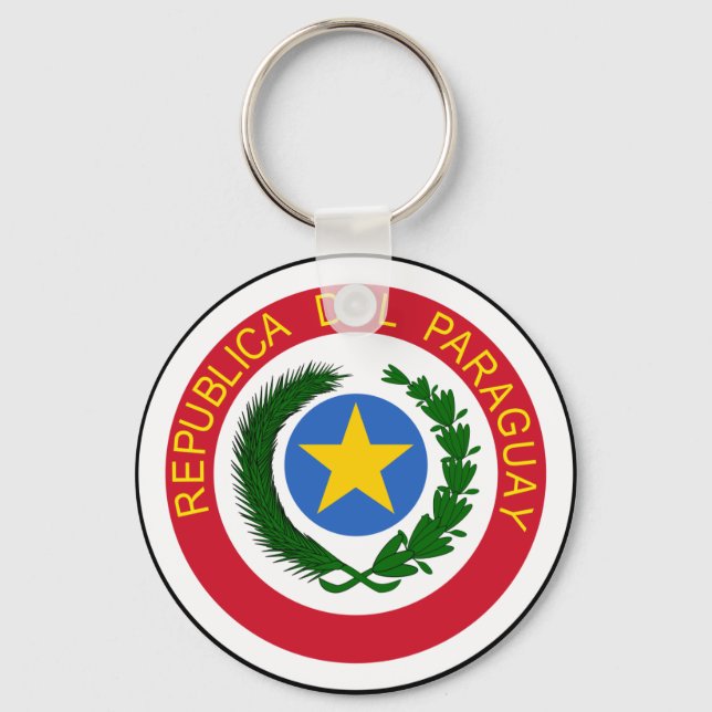 Paraguay Jackat av Arm Nyckelring (Framsida)