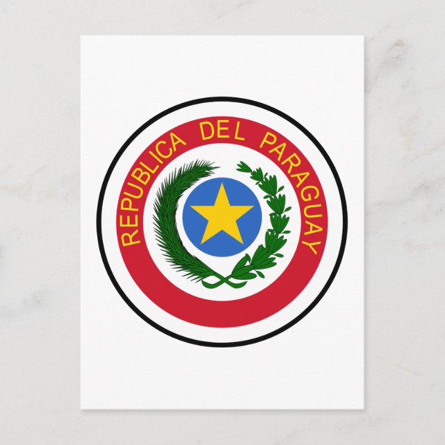 Paraguay Jackat av Arm Vykort (Framsida)