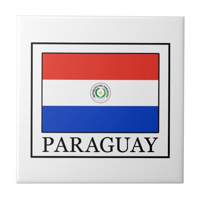 Paraguay Kakelplatta (Framsidan)