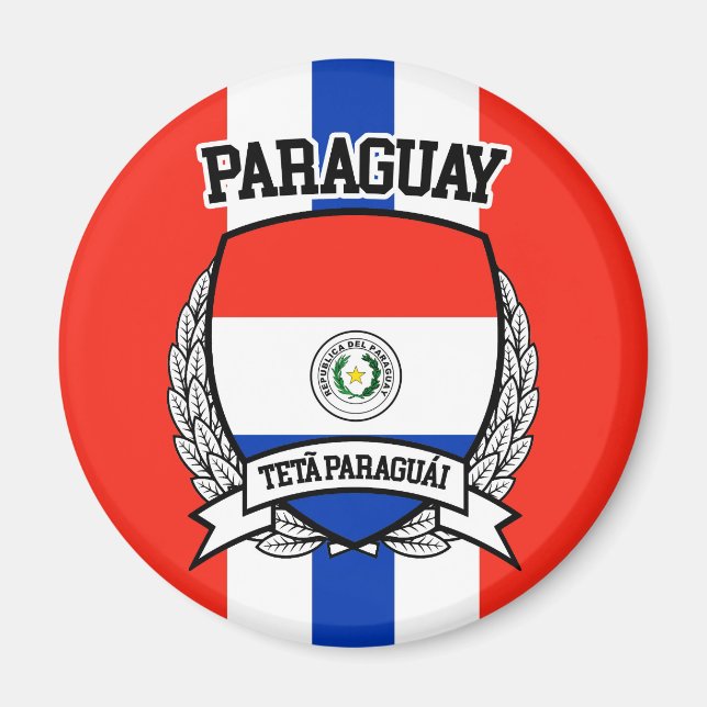 Paraguay Magnet (Framsidan)