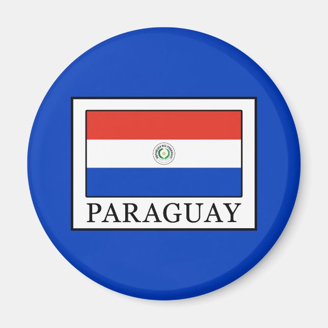 Paraguay Magnet (Framsidan)