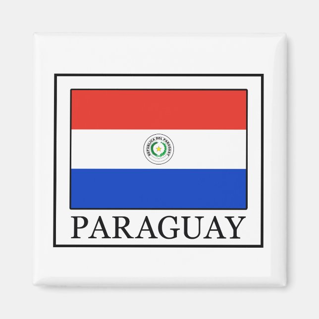 Paraguay Magnet (Framsidan)