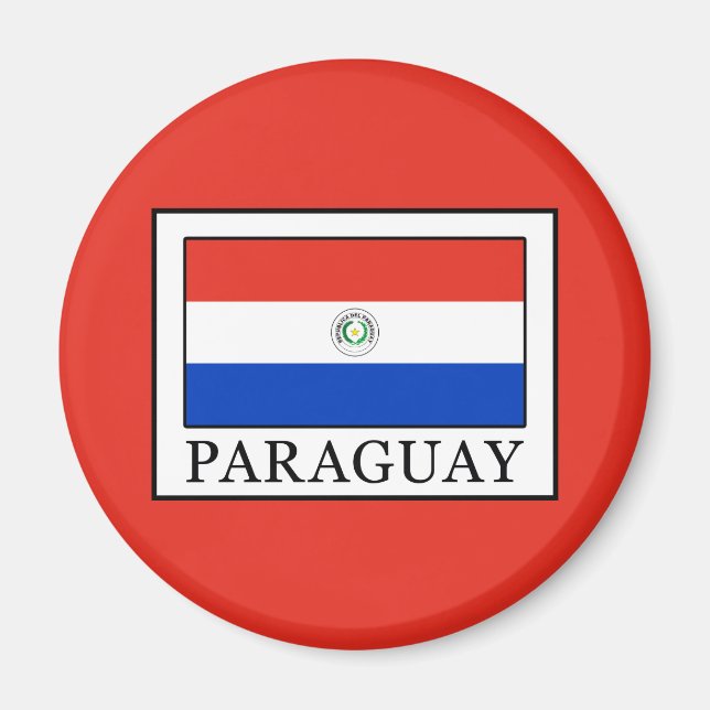 Paraguay Magnet (Framsidan)