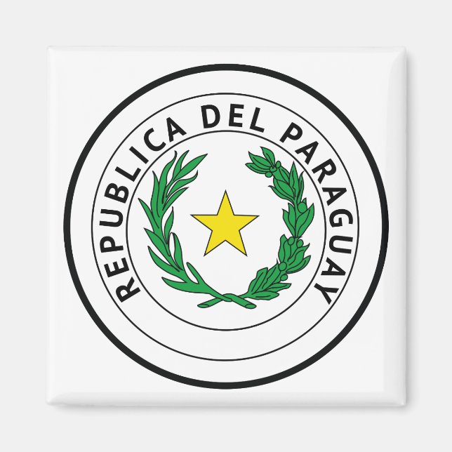 Paraguay Magnet (Framsidan)