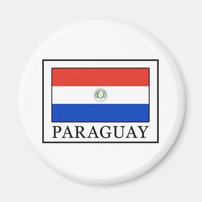 Paraguay Magnet (Framsidan)