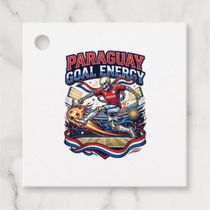Paraguay Mål Energi Skelett Anfallare Nationer Fet Gåvor Etiketter