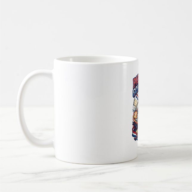 Paraguay Mål Energi Skelett Anfallare Nationer Fet Kaffemugg (Vänster)