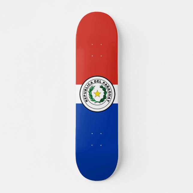 Paraguay Mini Skateboard Bräda 18,5 Cm (Framsida)
