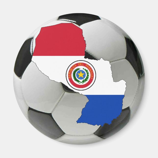 Paraguay National Team Magnet (Framsidan)