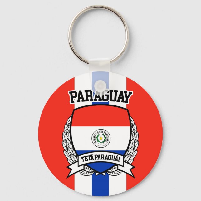 Paraguay Nyckelring (Framsida)