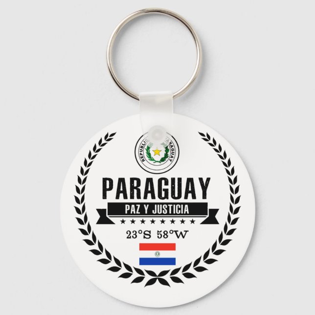 Paraguay Nyckelring (Framsida)