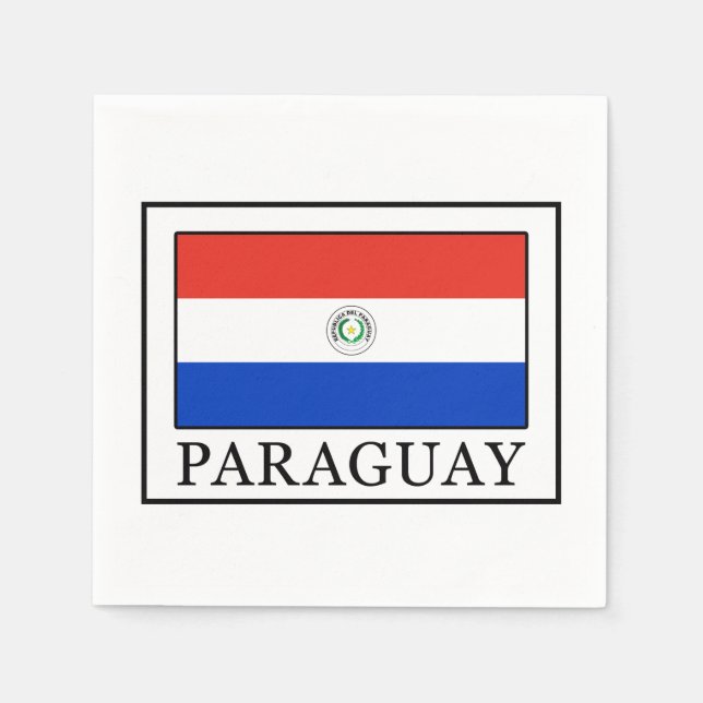 Paraguay Pappersservett (Framsidan)