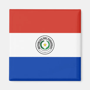 Paraguay (Paraguayan), Flagga Magnet