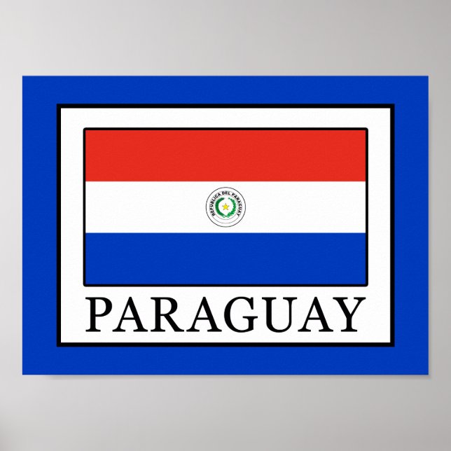 Paraguay Poster (Framsidan)
