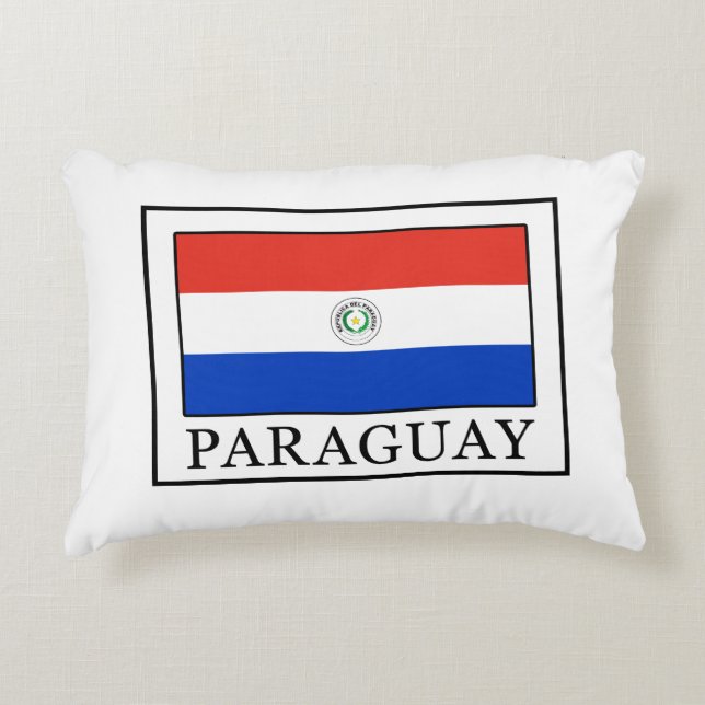 Paraguay Prydnadskudde (Framsidan)