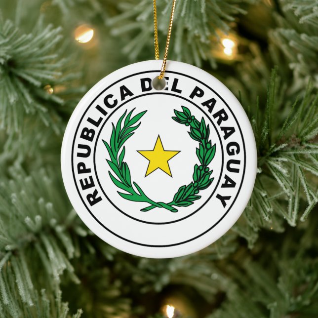 Paraguay-sätet Julgransprydnad Keramik (Träd)