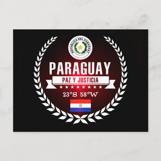 Paraguay Vykort (Framsida)