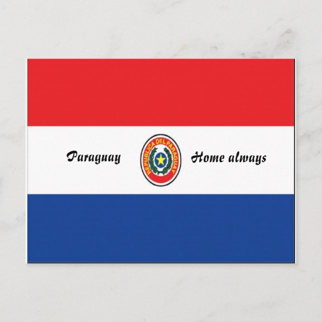 Paraguay Vykort (Framsida)