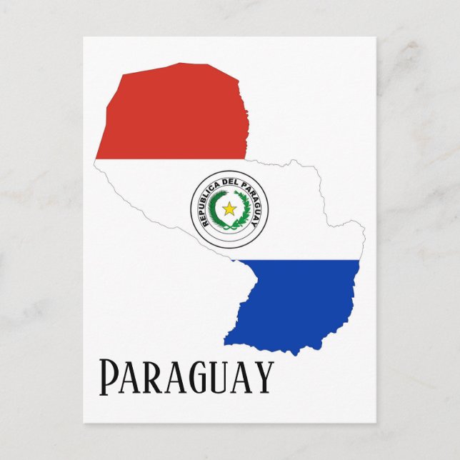 Paraguay Vykort (Framsida)