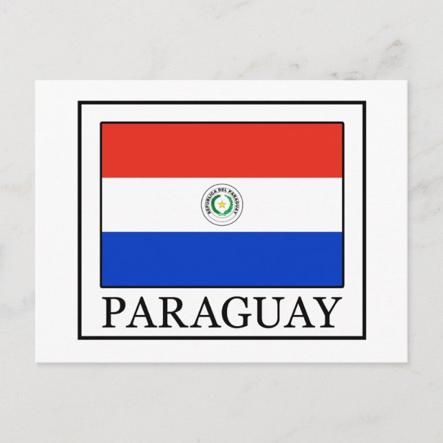 Paraguay Vykort (Framsida)