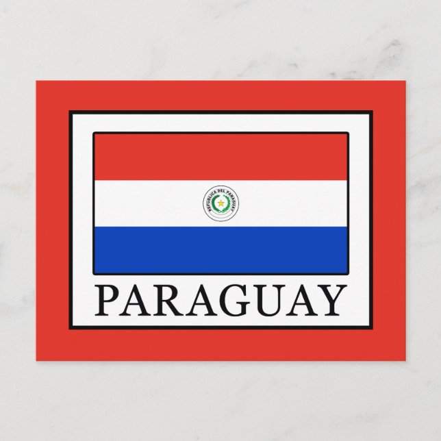 Paraguay Vykort (Framsida)