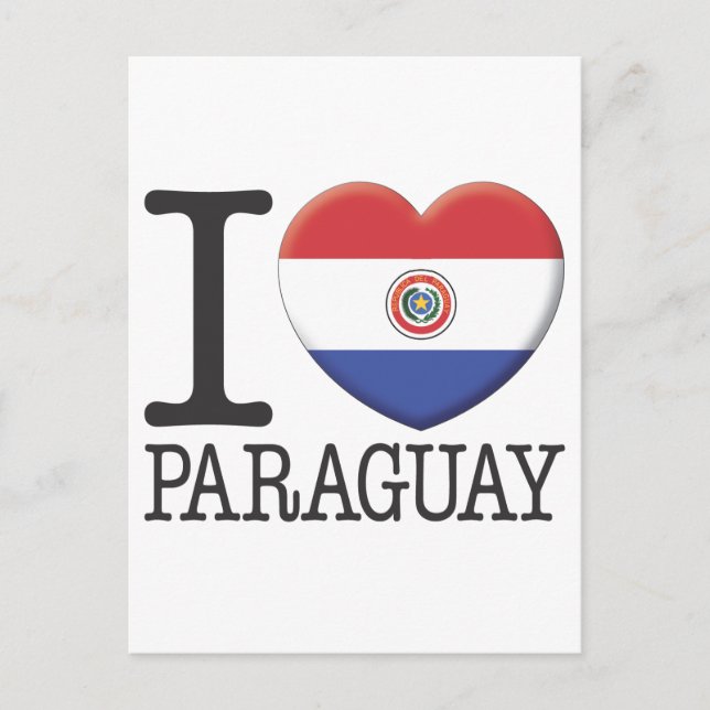 Paraguay Vykort (Framsida)