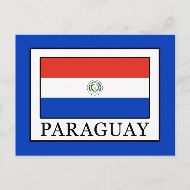 Paraguay Vykort (Framsida)