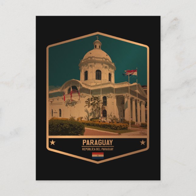 Paraguay Vykort (Framsida)