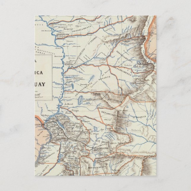 Paraguay Vykort (Framsida)