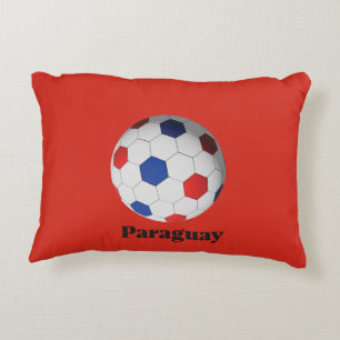Paraguayansk fotboll prydnadskudde
